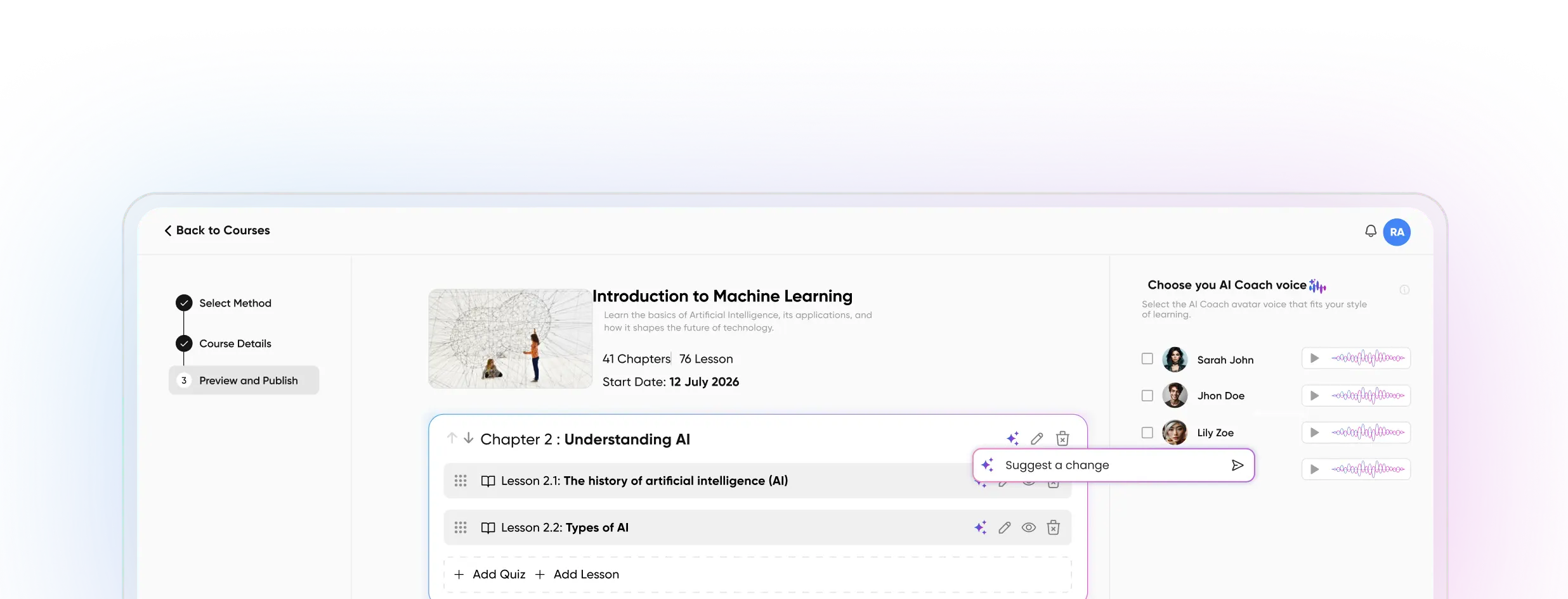 Student Management Preview