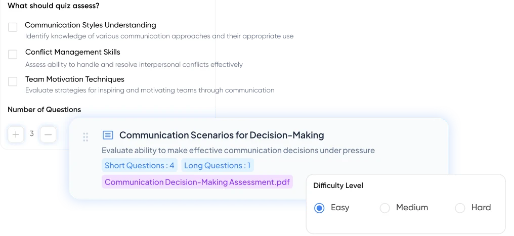 The Vocaliv AI Coach set up to answer trainee questions about the program